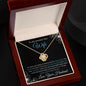 Almost Sold Out - TO MY SMOKING HOT WIFE - LOVE KNOT NECKLACE