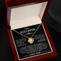 Almost Sold Out - TO MY DAUGHTER - LOVE KNOT NECKLACE