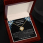Almost Sold Out - TO MY STUNNING SOULMATE - LOVE KNOT NECKLACE