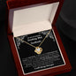 Almost Sold Out - TO MY STUNNING SOULMATE - LOVE KNOT NECKLACE