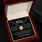 Almost Sold Out - TO MY WIFE - LOVE KNOT NECKLACE