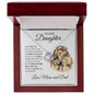 TO OUR DAUGHTER - LOVE KNOT NECKLACE