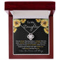 TO MY DAUGHTER - LOVE KNOT NECKLACE
