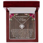 Almost Sold Out - TO MY BEAUTIFUL MOM - LOVE KNOT NECKLACE