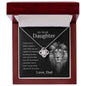 MY DEAR DAUGHTER - LOVE KNOT NECKLACE
