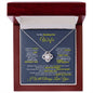 Almost Sold Out - TO MY SMOKING HOT WIFE - LOVE KNOT NECKLACE