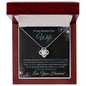 Almost Sold Out - TO MY SMOKING HOT WIFE - LOVE KNOT NECKLACE