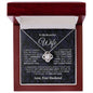 Almost Sold Out - TO MY BEAUTIFUL WIFE - LOVE KNOT NECKLACE