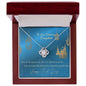Almost Sold Out - TO OUR DARLING DAUGHTER ON EID - LOVE KNOT NECKLACE
