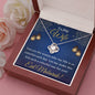 Almost Sold Out - To My Wife For Eid - Love Knot Necklace