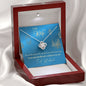 Almost Sold Out - TO MY WIFE FOR EID – LOVE KNOT NECKLACE