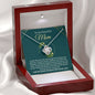 Almost Sold Out - TO MY BEAUTIFUL MOM - LOVE KNOT NECKLACE