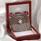 Almost Sold Out - TO MY BEAUTIFUL MOM - LOVE KNOT NECKLACE