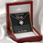 Almost sold out - Personalized Necklace - To my Wife - Beautiful Love Knot Necklace