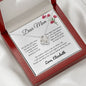 Almost sold out - Personalized Necklace - To my Mom - Beautiful Love Knot Necklace