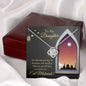Almost Sold Out - TO MY DAUGHTER FOR EID – LOVE KNOT NECKLACE