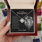 MY DEAR DAUGHTER - LOVE KNOT NECKLACE
