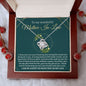 Almost Sold Out - TO MY WONDERFUL MOTHER - IN - LAW - LOVE KNOT NECKLACE