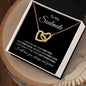 Almost Sold Out - TO MY SOULMATE - INTERLOCKING HEARTS NECKLACE