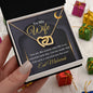 Almost Sold Out - TO MY WIFE FOR EID - INTERLOCKING HEARTS NECKLACE