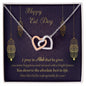 Almost Sold Out - TO MY WIFE FOR EID – INTERLOCKING HEARTS NECKLACE