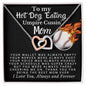Almost Sold Out - Baseball Mom - Interlocking Hearts Necklace