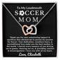 Almost sold out- To my Mom - Beautiful Interlocking Hearts Necklace