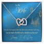 Almost Sold Out - TO MY WIFE FOR EID – INTERLOCKING HEARTS NECKLACE