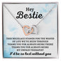 Almost Sold Out - HEY BESTIE - INTERLOCKING HEARTS NECKLACE