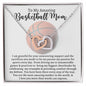 Almost Sold Out - Basketball Mom - Interlocking Hearts Necklace
