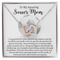 Almost Sold Out - To My Amazing Soccer Mom - Interlocking Hearts Necklace