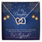 Almost Sold Out - TO MY DAUGHTER FOR EID – INTERLOCKING HEARTS NECKLACE
