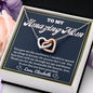 Almost sold out- To my Mom - Beautiful Interlocking Hearts Necklace