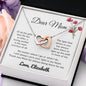 Almost sold out- To my Mom - Beautiful Interlocking Hearts Necklace