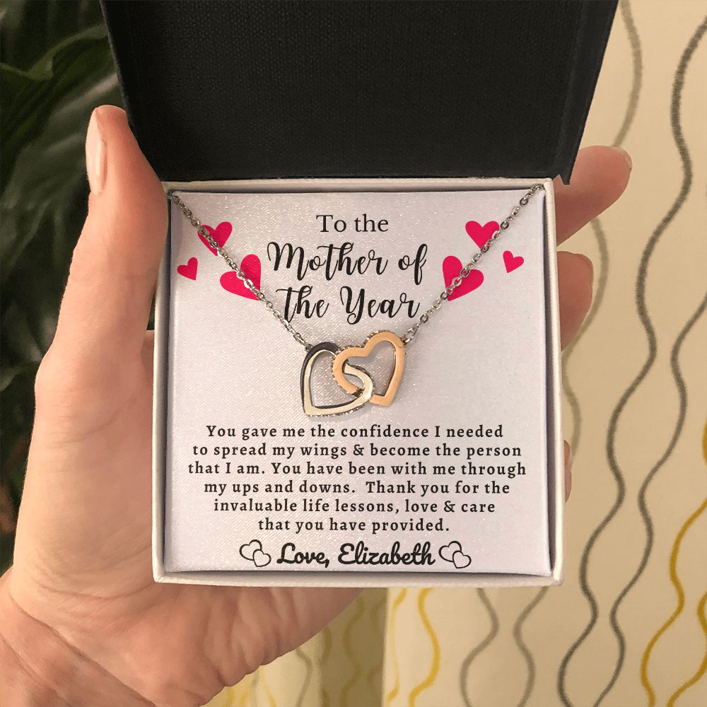 Almost Sold Out - Mother of the Year - Interlocking Hearts Necklace