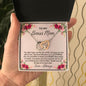 Almost Sold Out - TO MY BONUS MOM - INTERLOCKING HEARTS NECKLACE