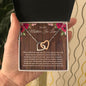 Almost Sold Out - TO MY MOTHER-IN-LAW - INTERLOCKING HEARTS NECKLACE