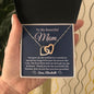 Almost sold out- To my Mom - Beautiful Interlocking Hearts Necklace