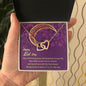 Almost Sold Out - TO MY WIFE FOR EID – INTERLOCKING HEARTS NECKLACE