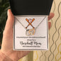 Almost Sold Out - Baseball Mom - Interlocking Hearts Necklace