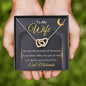 Almost Sold Out - TO MY WIFE FOR EID - INTERLOCKING HEARTS NECKLACE