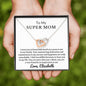 Almost sold out- To my Mom - Beautiful Interlocking Hearts Necklace