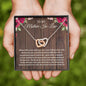 Almost Sold Out - TO MY MOTHER-IN-LAW - INTERLOCKING HEARTS NECKLACE