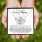Almost Sold Out - To My Amazing Soccer Mom - Interlocking Hearts Necklace