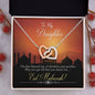 Almost Sold Out - TO MY DAUGHTER FOR EID – INTERLOCKING HEARTS NECKLACE