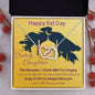 Almost Sold Out - TO MY DAUGHTER FOR EID – INTERLOCKING HEARTS NECKLACE