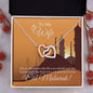 Almost Sold Out - TO MY WIFE FOR EID – INTERLOCKING HEARTS NECKLACE