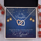 Almost Sold Out - TO MY DAUGHTER FOR EID – INTERLOCKING HEARTS NECKLACE
