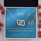 Almost Sold Out - TO MY WIFE FOR EID – INTERLOCKING HEARTS NECKLACE