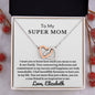 Almost sold out- To my Mom - Beautiful Interlocking Hearts Necklace